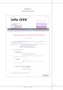 Appendix 8 “Info OSV “ document