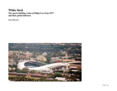 Summer Olympic venues / Structural engineers / Philip Cox / Arup / AIS Arena / Tensile structure / Millennium Stadium / Wembley Stadium / Yuncken Freeman / Sports / Structural system / Structural engineering