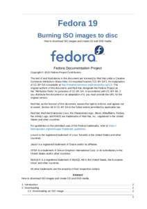 Burning ISO images to disc - How to download ISO images and create CD and DVD media