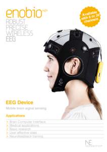 enobio ROBUST PRECISE WIRELESS EEG