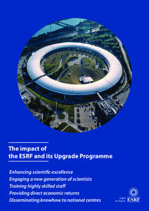 BROCHURE IMPACT OF ESRF AND UPGRADE_ENGLISH VERSION.indd