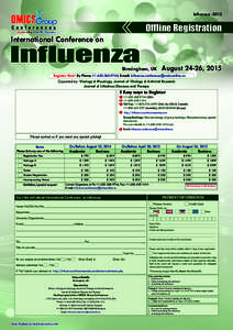 Influenza[removed]Offline Registration International Conference on