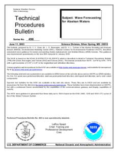 National Weather Service Office of Meteorology Technical Procedures Bulletin