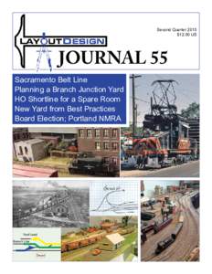 Second Quarter 2015 $12.00 US JOURNAL 55  Sacramento Belt Line