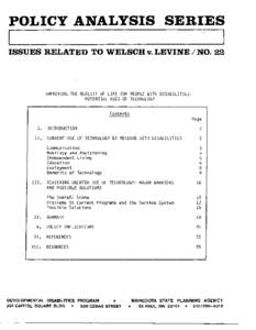 PAS 22:  Welsch v. Levine