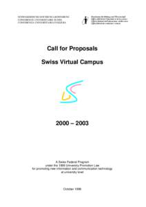 Swiss University Conference / Institute of technology / Switzerland / IDHEAP / Virtual university / Education in Switzerland / Europe / Education