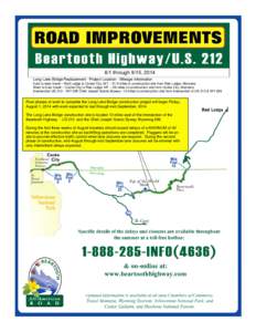 All-American Roads / Wyoming / Beartooth Highway / Wyoming Highway 296 / National Scenic Byways / U.S. Route 212 / Shoshone National Forest / Geography of the United States / Montana