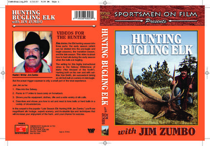 Zoology / Hunting / TheHunter / Eurasia / Biology / Elk / Jim Zumbo / Zumbo