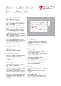 Bicycle statistics from Denmark Cycling Embassy of Denmark