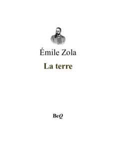 Émile Zola La terre BeQ  Émile Zola