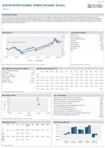 Page 1 of 4  ACATIS AKTIEN GLOBAL FONDS UI Anteilkl. B (InstInvestment Strategy