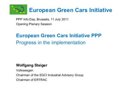G1.2 EGCI Progress in the implementation - Steiger.ppt