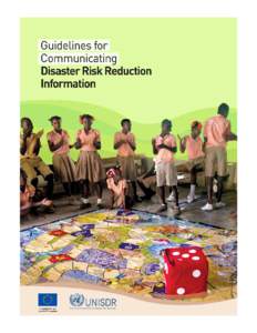Guidelines for Communicating Disaster Risk Reduction Information October 2014
