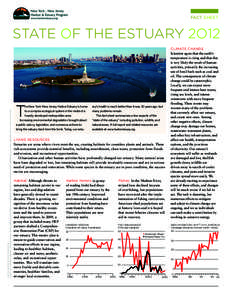 FACT SHEET  Photo: Amriphoto/Istockphoto.com CHART: NYC AUDUBON (Harbor herons); NYSDEC (SHAD abundance) & HUDSON RIVERPOWER GENERATING COMPANIES (BASS abundance); NATIONAL AUDUBON SOCIETY (Bird MIgration)  State of the