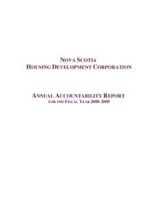Nova Scotia / Affordable housing / Supportive housing / Sociology / Personal life / History of the United Kingdom / Higher education in Nova Scotia / Crown corporations of Canada / Homelessness / Acadia / British North America