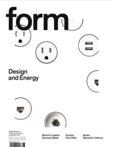 Design and Energy Design Magazine No 263, Jan/Feb 2016 Established 1957