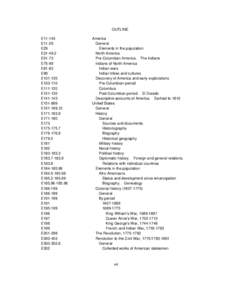 French and Indian War / Americas / Library of Congress Classification:Class E -- History of America / British West Indies