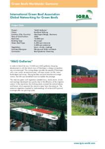 Technik/Forschung Green Roofs Worldwide: Germany International Green Roof Association Global Networking for Green Roofs