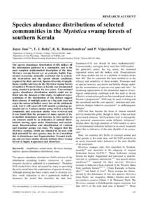 Spices / Physical geography / M. magnifica / Western Ghats / Log-normal distribution / Geography of India / Flora of Indonesia / Myristica / Nutmeg