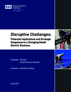 Disruptive Challenges: Financial Implications and Strategic Responses to a Changing Retail Energy Business