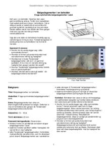 Geoaktiviteten - http://www.earthlearningidea.com/  Bølgeslagsmerker i en beholder Å lage symmetriske bølgeslagsmerker i sand Hell vann i en beholder. Helst bør den være