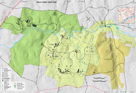 To Newtown Square, PA 252, 3.3 Mi. RIDLEY CREEK STATE PARK  ce