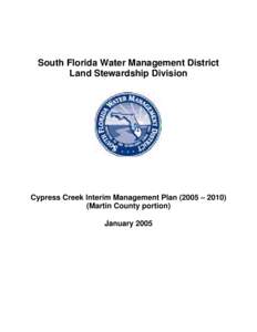 Microsoft Word - cypress_creek_mgmt_plan_draft.doc