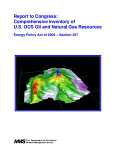 United States / Oil reserves / Petroleum in the United States / Outer Continental Shelf / Oil reserves in the United States / Bureau of Ocean Energy Management /  Regulation and Enforcement / Natural gas / Energy in the United States / Petroleum / Peak oil