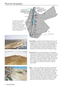 Physical Geography Hula Valley JORDAN RIFT VALLEY Lake Tiberias Jordan River
