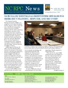 NCRPC News A publication of the North Central Regional Planning Commission DecJanwww.ncrpc.org Serving Kansans since 1972