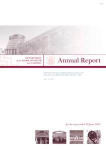 G.48  Annual Report DEPARTMENT of the PRIME MINISTER