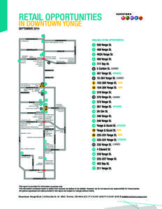 Yonge Street / Ontario / Dundas / Wellesley / Aura / Provinces and territories of Canada / Downtown Yonge / PATH / Toronto