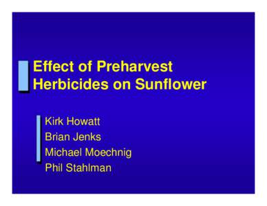 Paraquat / Glyphosate / Roundup / Weed control / Sodium chlorate / Chemistry / Herbicides / Agriculture