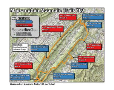 9  Massanutten Mountain Trails 100, north half 9