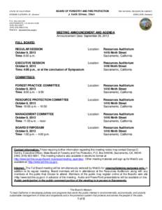 Sacramento metropolitan area / Sacramento /  California / Firefighting / California Department of Forestry and Fire Protection / Geography of California / Agenda / Public comment / Wildland fire suppression / Government / Sacramento River