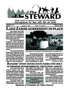 www.ncsparks.net for State Parks Info and Events Michael F. Easley Governor September 2004