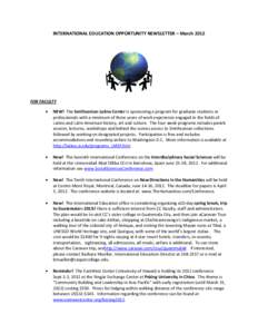 Microsoft Word - International Ed Newsletter 03-12