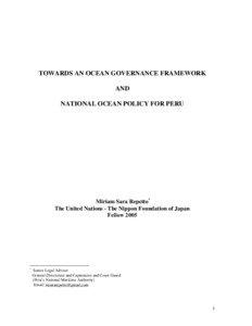 Microsoft Word - National Ocean Policy Peru _final 02-06_.doc