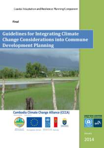 Final  Guidelines for Integrating Climate Change Considerations into Commune Development Planning Guidance Paper