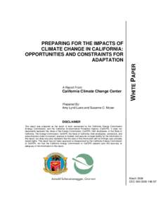 Intergovernmental Panel on Climate Change / Economics of global warming / Adaptation to global warming / Global warming / IPCC Third Assessment Report / Climate change and poverty / Climate change / Environment / Climate change policy