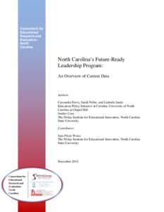 Consortium for Educational Research and Evaluation– North Carolina