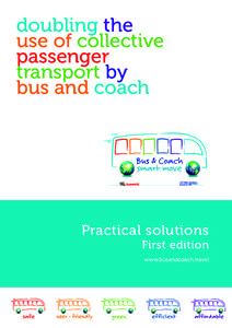 doubling the use of collective passenger transport by bus and coach