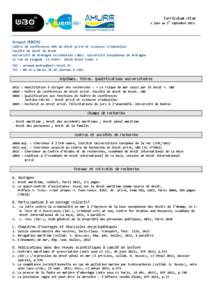 Microsoft Word - CV Arnaud Montas[removed]doc