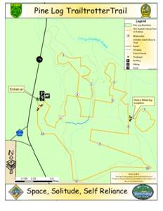 Pine Log TrailtrotterTrail  Legend Pine Log Boundary