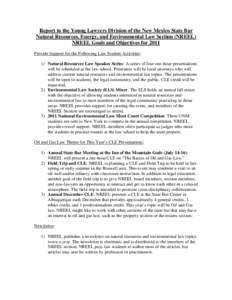 Lewis & Clark College / State bar association / Oil and gas law in the United States / Continuing legal education / Admiralty & Maritime Law Committee / Law / American Bar Association / Environmental Law