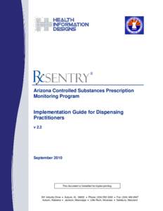 RxSentry Implementation Guide for Dispensing Practitioners v2.2