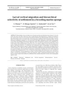 MARINE ECOLOGY PROGRESS SERIES Mar Ecol Prog Ser Vol. 368: 145–154, 2008 doi: [removed]meps07573