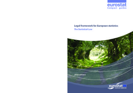 The Statistical Law The European Statistical System (ESS) has to provide policy makers as well as the general public within the European Union with high quality statistics. A basic legal framework, taking the form of a R