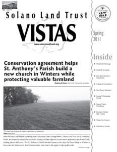 Vol. 18 #1  Spring[removed]Conservation agreement helps