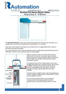 Power engineering / Relay / Transducers / Boom barrier / Transport / Land transport / Electromagnetism